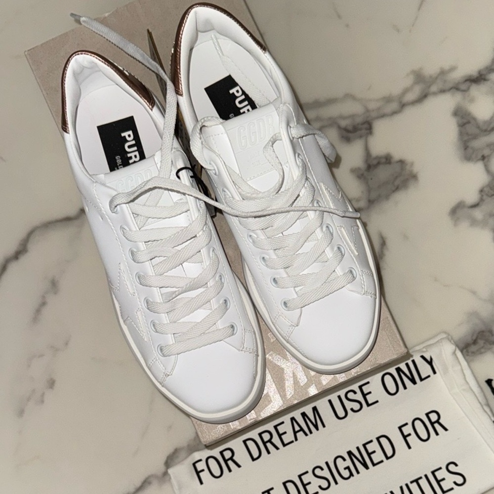 Authentic Brand New Golden Goose Pure-Star Sneakers